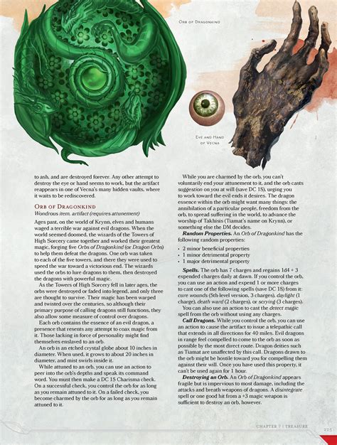 dnd 5e artifacts.